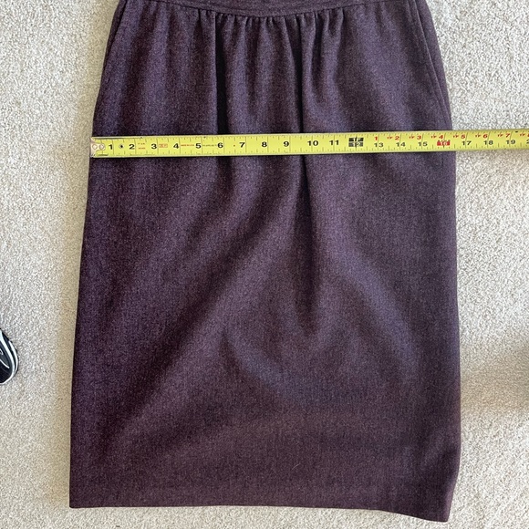 Vintage Evan Picone wool skirt - Picture 7 of 8